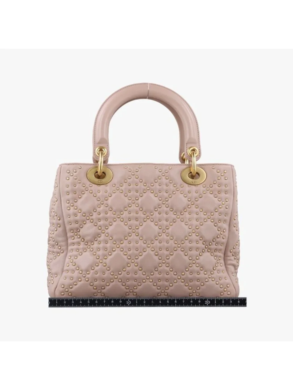 Dior Lady Pink Lambskin Handbag